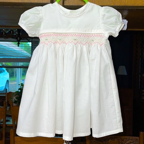 Remember Nguyen Other - Remember Nguyen NB Smocked White Dress